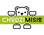 Logo Fundacji ChodziMisie — dziecko w bucie